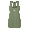 Women's Softstyle® CVC Racerback Tank Top Thumbnail
